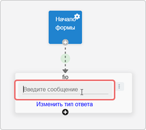 Добавление слота в форму