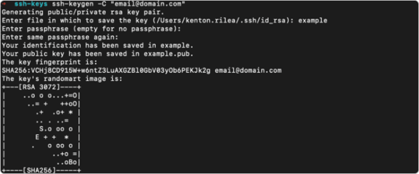 Создание SSH-ключа